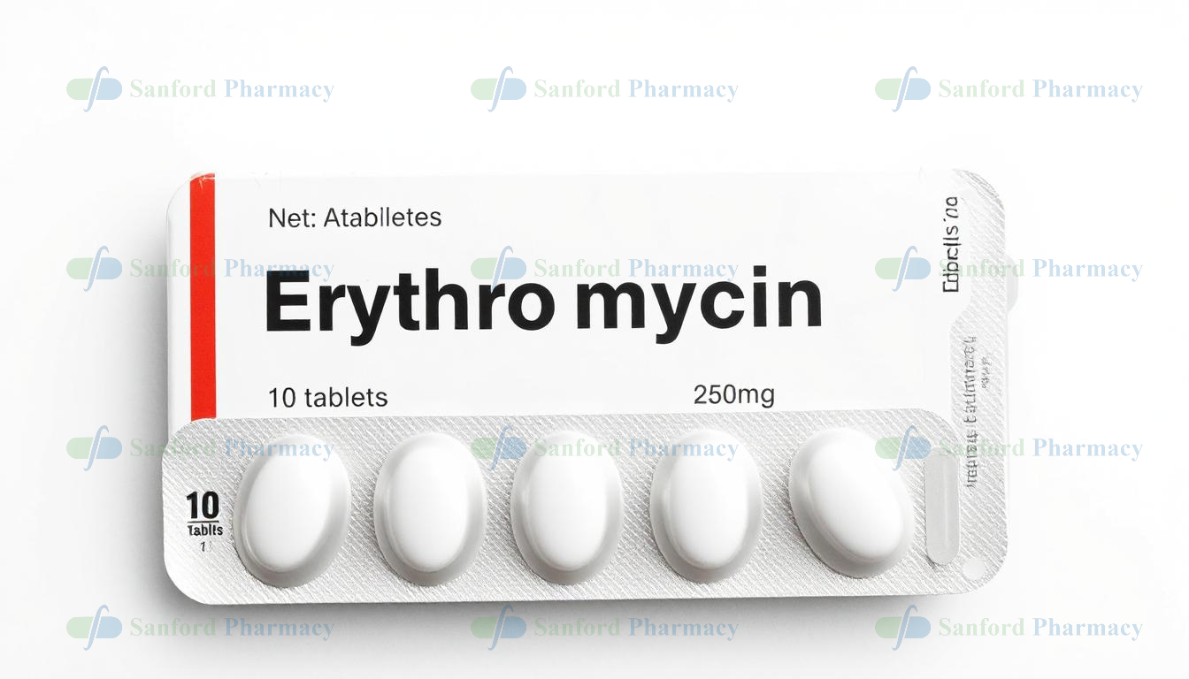 erythromycin dosage